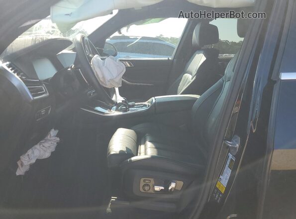 5UXCR6C06LLL82280 2020 BMW X5 Black Вид салону спереду