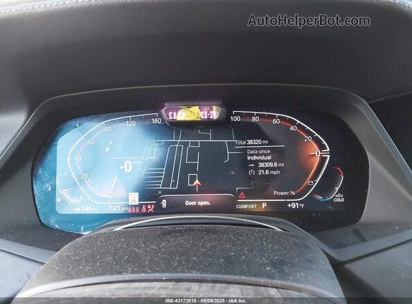 5UXCR6C07N9L64600 2022 BMW X5 Black Вид задніх сидінь