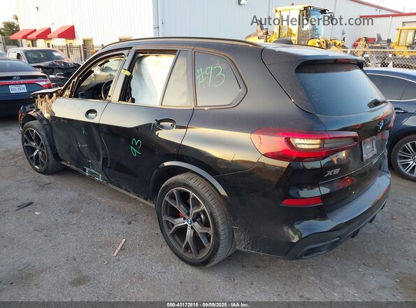 5UXCR6C07N9L64600 2022 BMW X5 Black Задня ліва чверть