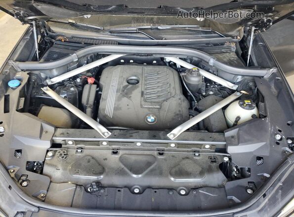 5UXCR6C08L9C02037 2020 BMW X5 Black Вид підкапотного простору