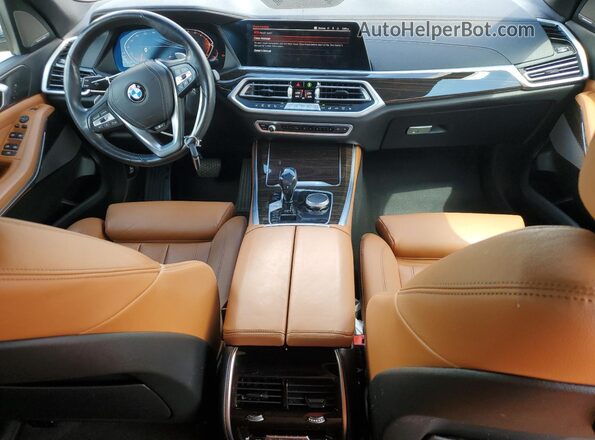 5UXCR6C09M9G07101 2021 BMW X5 Blue 