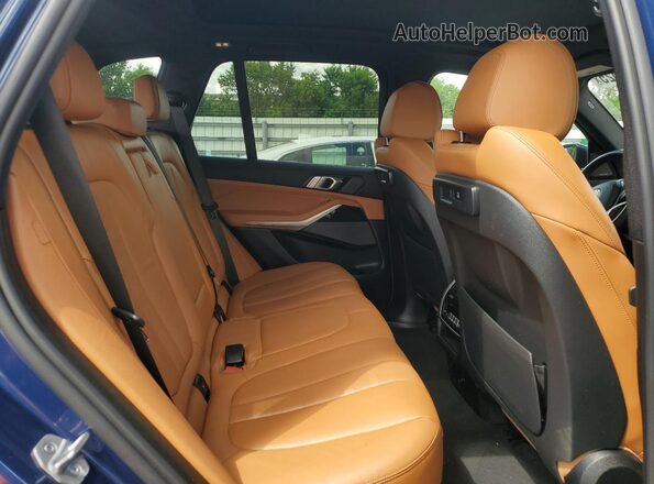 5UXCR6C09M9G07101 2021 BMW X5 Blue 