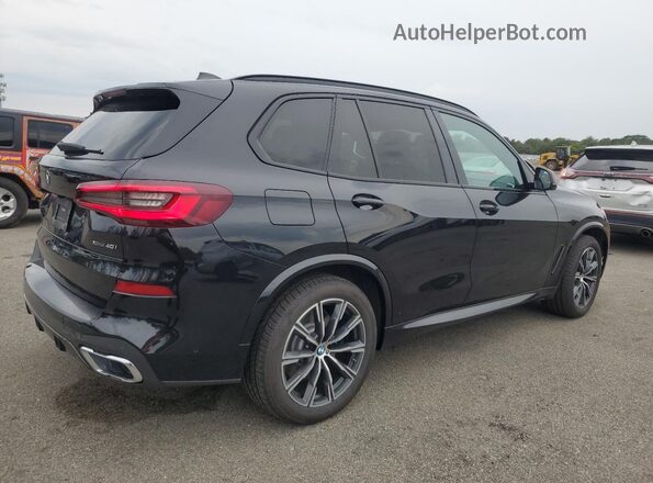 5UXCR6C0XM9E75644 2021 BMW X5 Black Rear right