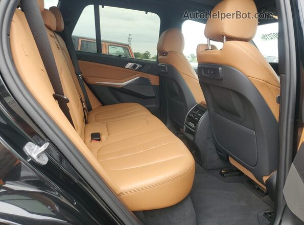 5UXCR6C0XM9E75644 2021 BMW X5 Black Rear interior view