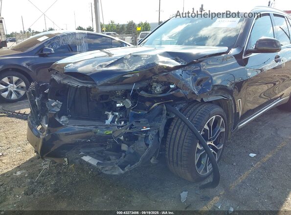 5UXCR6C50KLL23381 2019 BMW X5 Blue Вид спереду