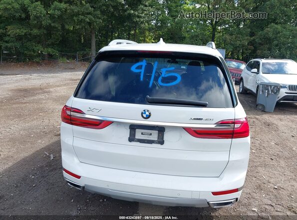 5UXCW2C00N9L75651 2022 BMW X7 White 