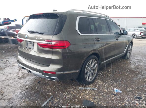 5UXCW2C01L9A03574 2020 BMW X7 Gray Задня права чверть