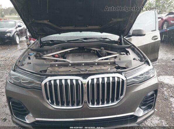 5UXCW2C01L9A03574 2020 BMW X7 Gray Вид ззаду