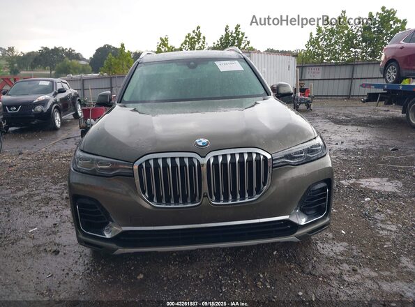 5UXCW2C01L9A03574 2020 BMW X7 Gray Вид щитка приладів
