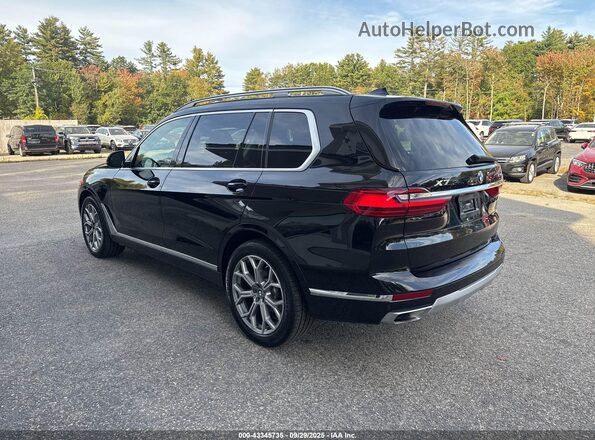 5UXCW2C01M9G78181 2021 BMW X7 Black Trasero izquierdo