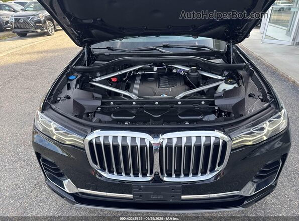 5UXCW2C01M9G78181 2021 BMW X7 Black Vista trasera