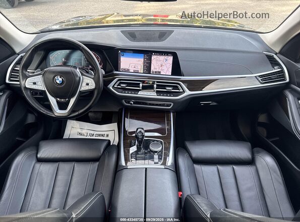 5UXCW2C01M9G78181 2021 BMW X7 Black Vista frontal