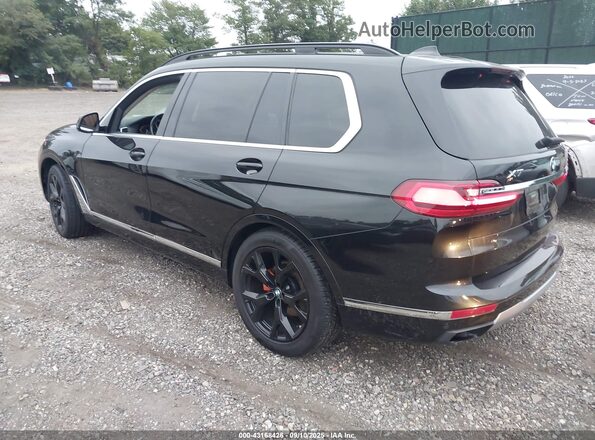 5UXCW2C03L9A03561 2020 BMW X7 Black Задня ліва чверть