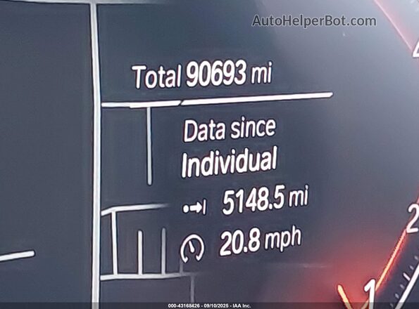 5UXCW2C03L9A03561 2020 BMW X7 Black Вид задніх сидінь