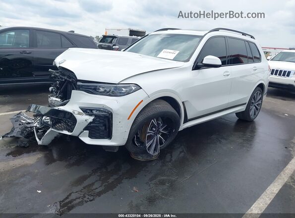 5UXCW2C03L9B48180 2020 BMW X7 White Vista tres cuartos delantera izquierda