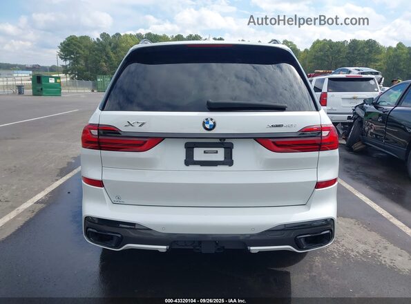 5UXCW2C03L9B48180 2020 BMW X7 White 