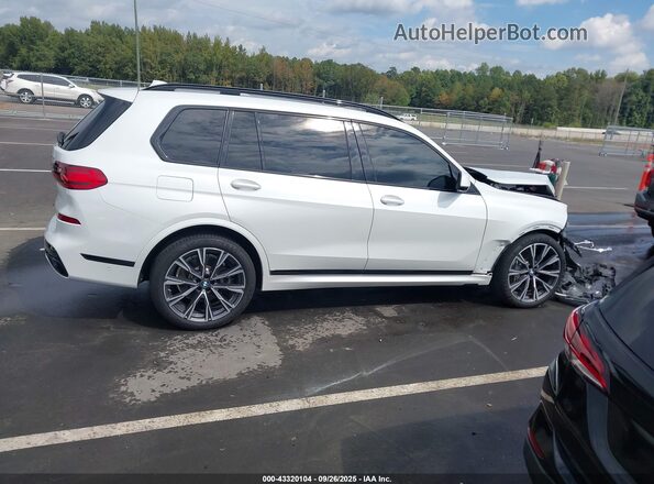 5UXCW2C03L9B48180 2020 BMW X7 White Vista interior de 360 grados