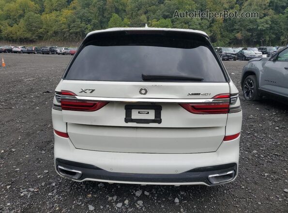 5UXCW2C04N9K90960 2022 BMW X7 White Հետևի տեսք