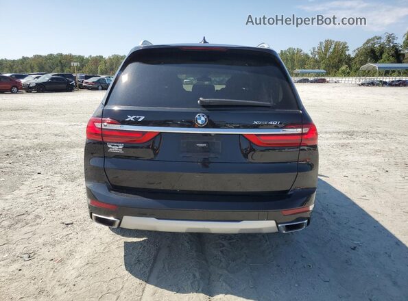 5UXCW2C05L9B56703 2020 BMW X7 Black Rear view