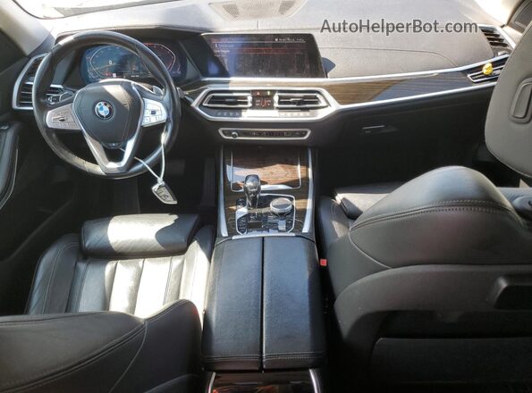 5UXCW2C05L9B56703 2020 BMW X7 Black Dashboard view