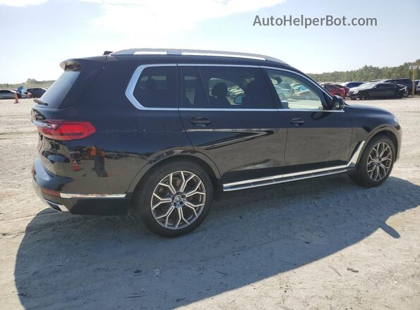5UXCW2C05L9B56703 2020 BMW X7 Black Rear right