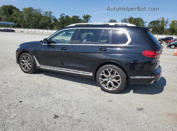 5UXCW2C05L9B56703 2020 BMW X7 Black Rear left