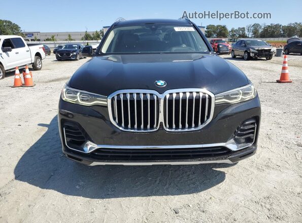 5UXCW2C05L9B56703 2020 BMW X7 Black Front view