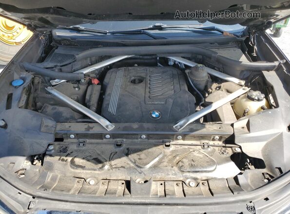 5UXCW2C05L9B56703 2020 BMW X7 Black Engine compartment view