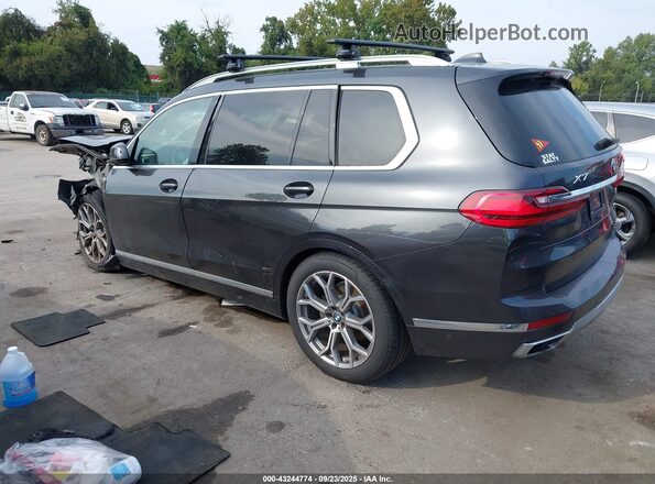 5UXCW2C06M9H52680 2021 BMW X7 Black Հետևի ձախ