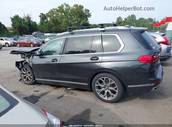 5UXCW2C06M9H52680 2021 BMW X7 Black Սալոնի 360 աստիճան տեսք