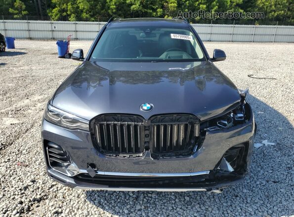 5UXCW2C09M9H68694 2021 BMW X7 Gray 