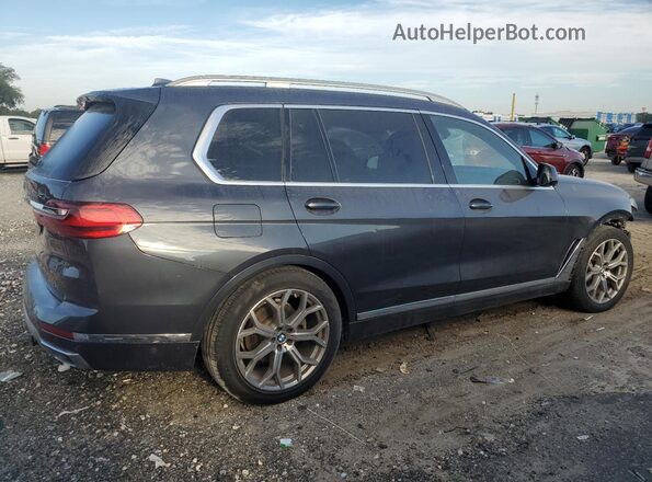 5UXCW2C0XL9A01791 2020 BMW X7 Gray Trasero derecho