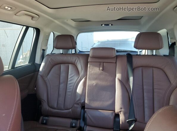 5UXCW2C0XL9A01791 2020 BMW X7 Gray Vista de los asientos traseros