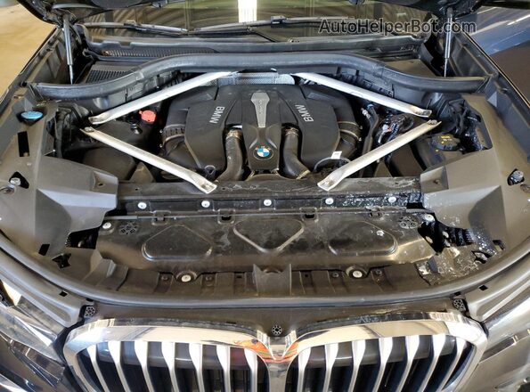 5UXCX4C57KLS38015 2019 BMW X7 Black Շարժիչի բաժամունքի տեսք