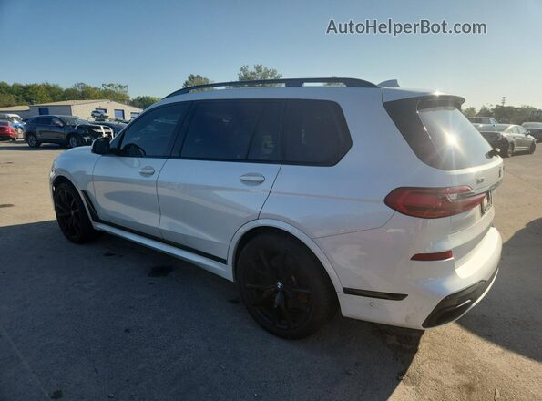 5UXCX6C09L9C42648 2020 BMW X7 Белый Задняя левая четверть
