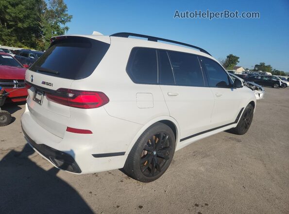 5UXCX6C09L9C42648 2020 BMW X7 Белый Задняя правая четверть