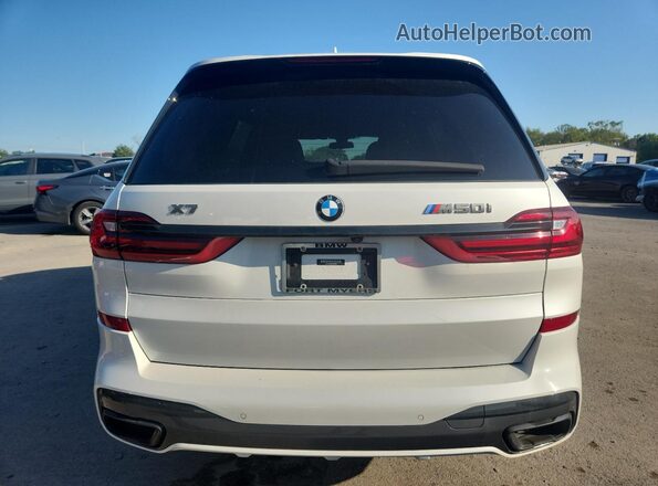 5UXCX6C09L9C42648 2020 BMW X7 Белый Вид сзади