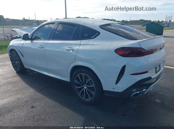 5UXCY4C00L9C89228 2020 BMW X6 White Задня ліва чверть