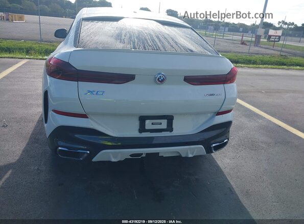 5UXCY4C00L9C89228 2020 BMW X6 White 