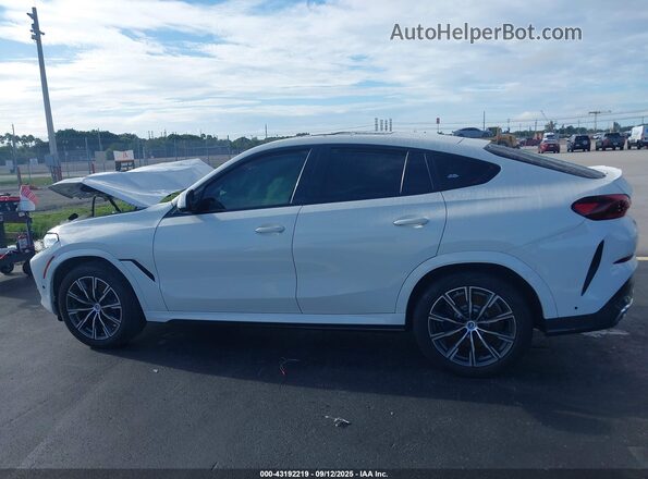 5UXCY4C00L9C89228 2020 BMW X6 White Панорамний вид салону 360°