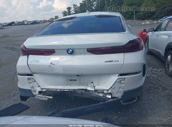 5UXCY4C04L9B62773 2020 BMW X6 White 