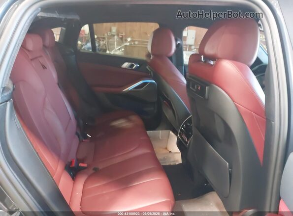 5UXCY6C06M9F65523 2021 BMW X6 Gray VIN კოდის სტიკერის ხედი