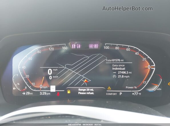 5UXCY6C0XM9G02539 2021 BMW X6 Черный Вид задних сидений