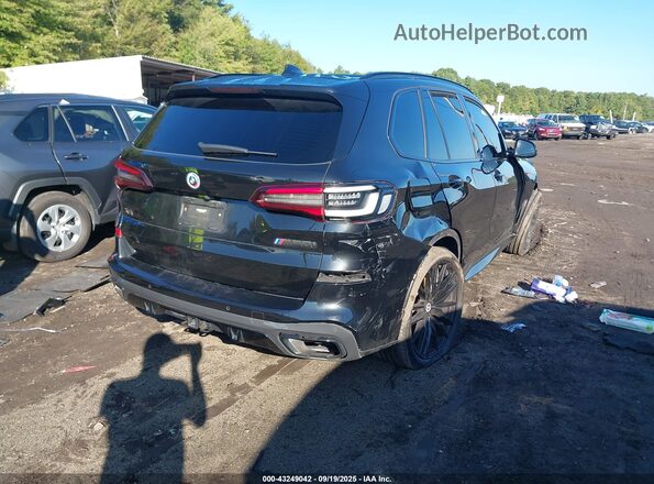 5UXJU4C07N9M63802 2022 BMW X5 Black Tył prawy