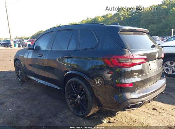 5UXJU4C07N9M63802 2022 BMW X5 Black Tył lewy