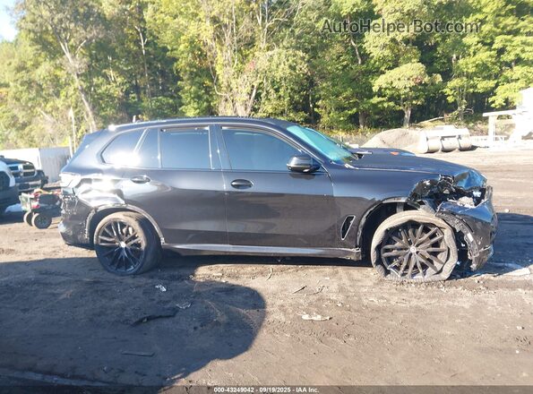 5UXJU4C07N9M63802 2022 BMW X5 Black Widok wnętrza z tyłu