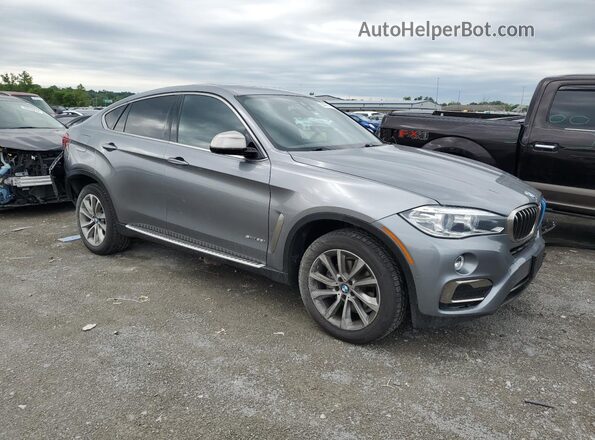 5UXKU0C5XK0G92759 2019 BMW X6 Gray Առջևի աջ