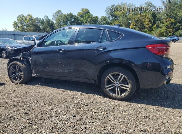 5UXKU2C39H0U28450 2017 BMW X6 Black Trasero izquierdo