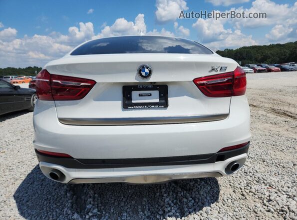 5UXKU2C39H0U29307 2017 BMW X6 Белый 