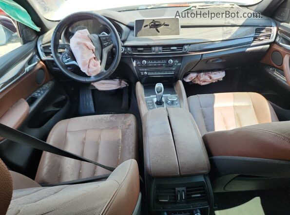 5UXKU2C39H0U29307 2017 BMW X6 Белый 